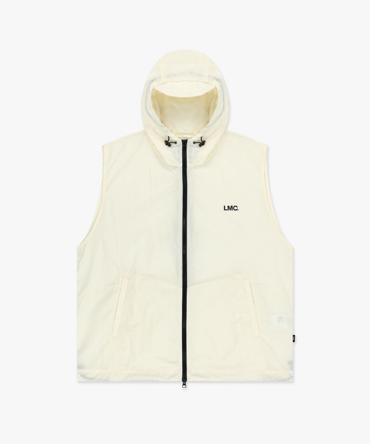엘엠씨(LMC) OG ESSENTIAL HOODIE VEST ivory