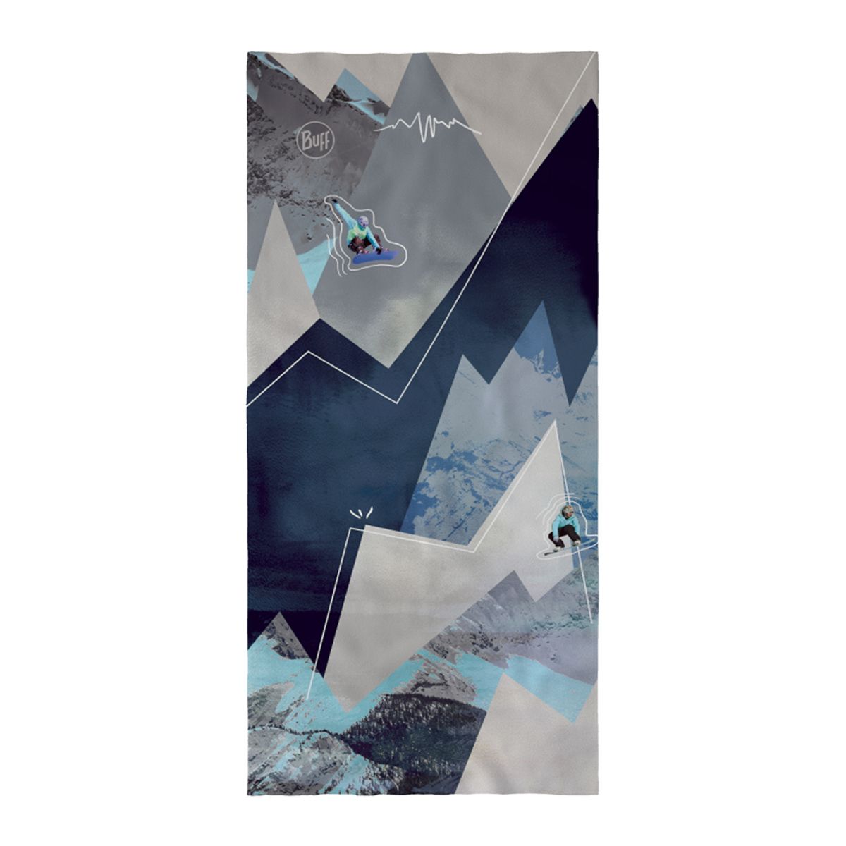 버프(BUFF) 써모넷 넥웨어 SYNTH BLUE