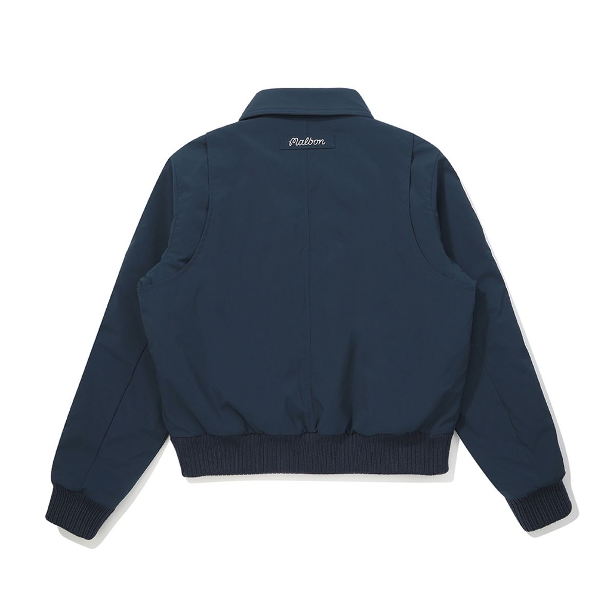 말본 골프(MALBON GOLF) 여성 버튼다운 패디드 자켓 NAVY (WOMAN)