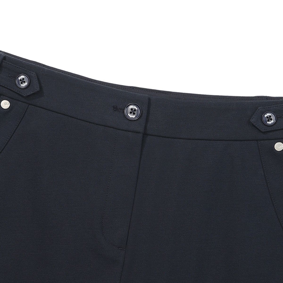 말본 골프(MALBON GOLF) 백플리츠 A라인 스커트 NAVY (WOMAN)