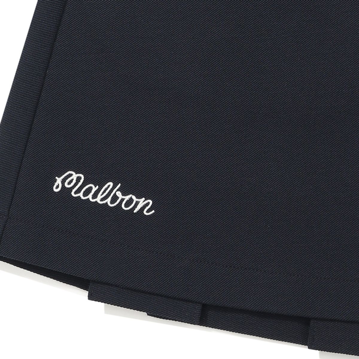 말본 골프(MALBON GOLF) 백플리츠 A라인 스커트 NAVY (WOMAN)