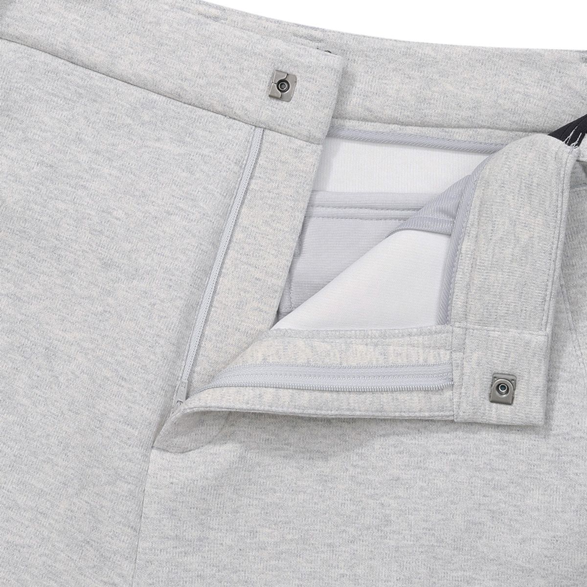 말본 골프(MALBON GOLF) 에어리 하프 팬츠 MELANGE GRAY (MAN)