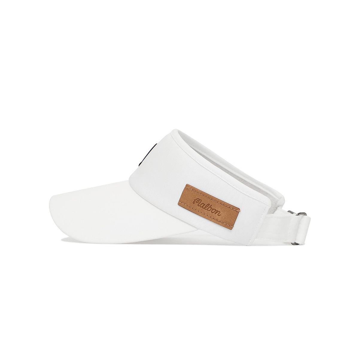 말본 골프(MALBON GOLF) 티홀더 포인트 유니 바이저 OFF WHITE