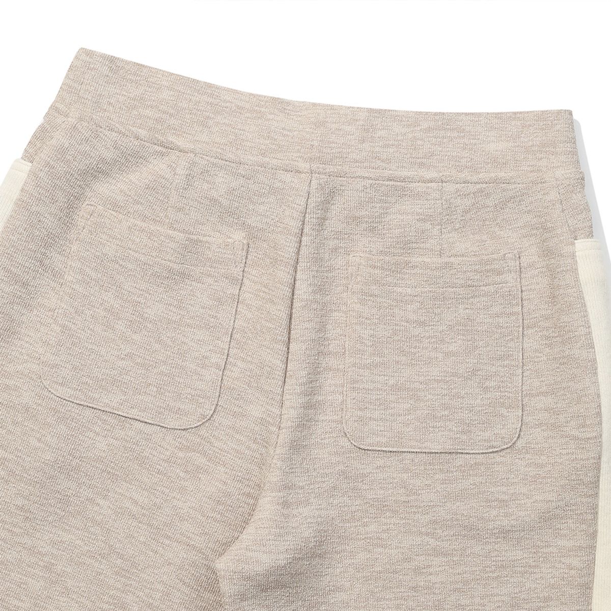 말본 골프(MALBON GOLF) 니트라이크 와이드 부츠컷 팬츠 BEIGE (WOMAN)