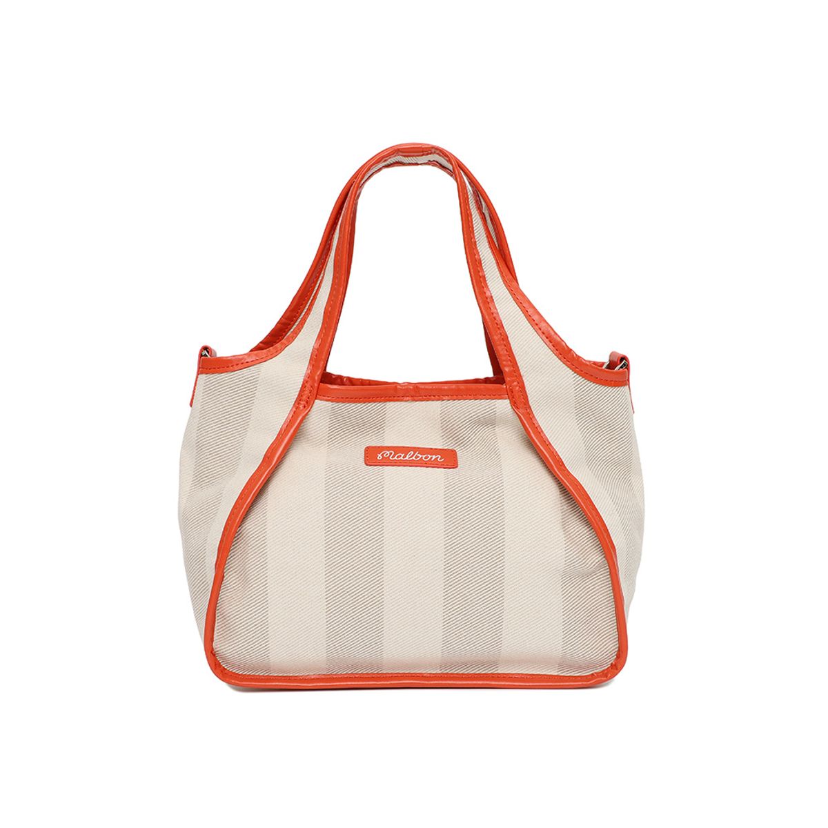 말본 골프(MALBON GOLF) 스트라이프 패턴 트월 토트백 ORANGE (WOMAN)