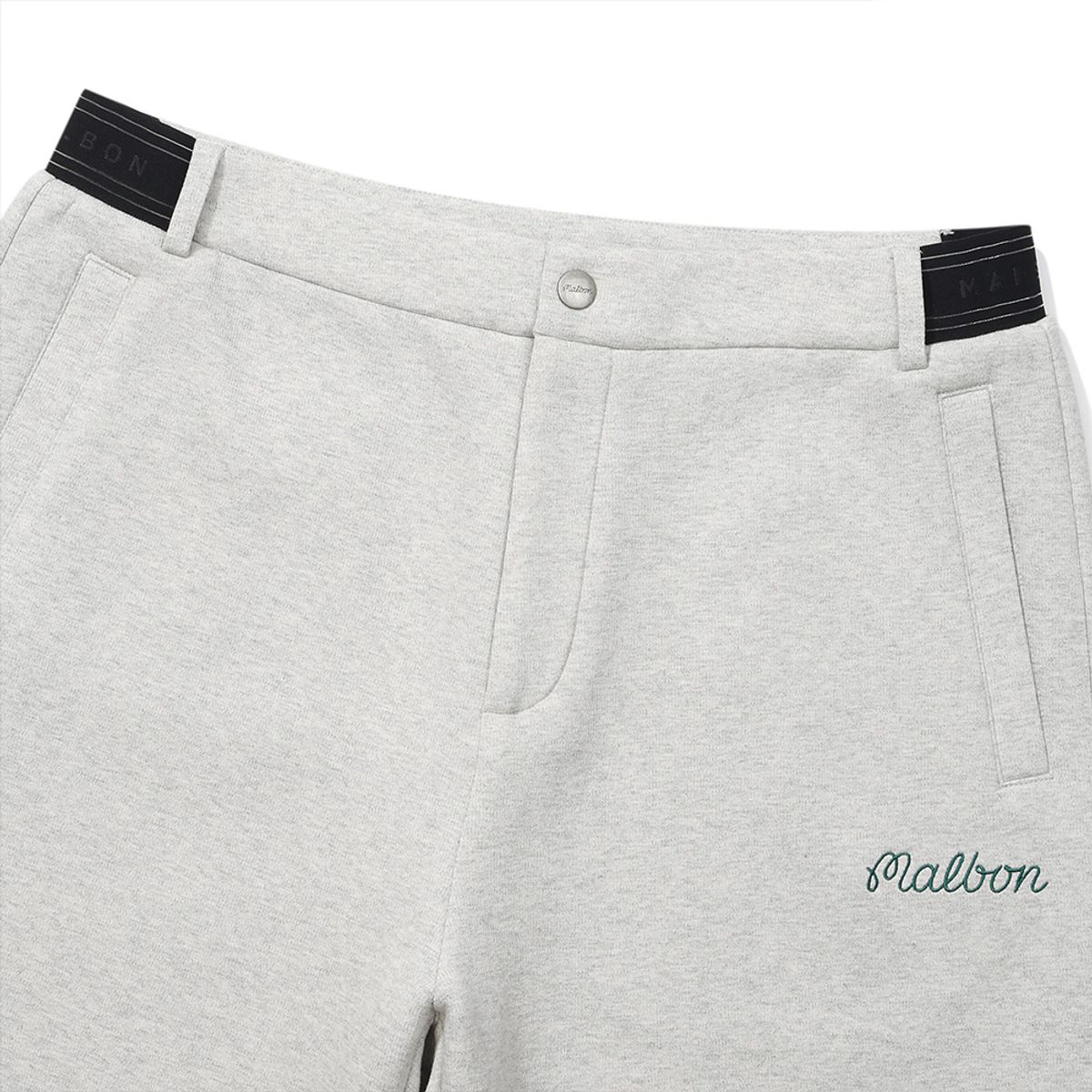 말본 골프(MALBON GOLF) 에어리 일자핏 팬츠 MELANGE GRAY (MAN)