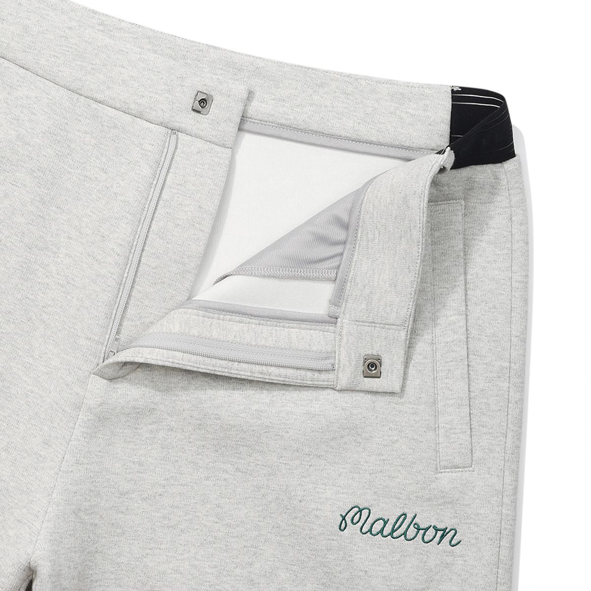 말본 골프(MALBON GOLF) 에어리 일자핏 팬츠 MELANGE GRAY (MAN)
