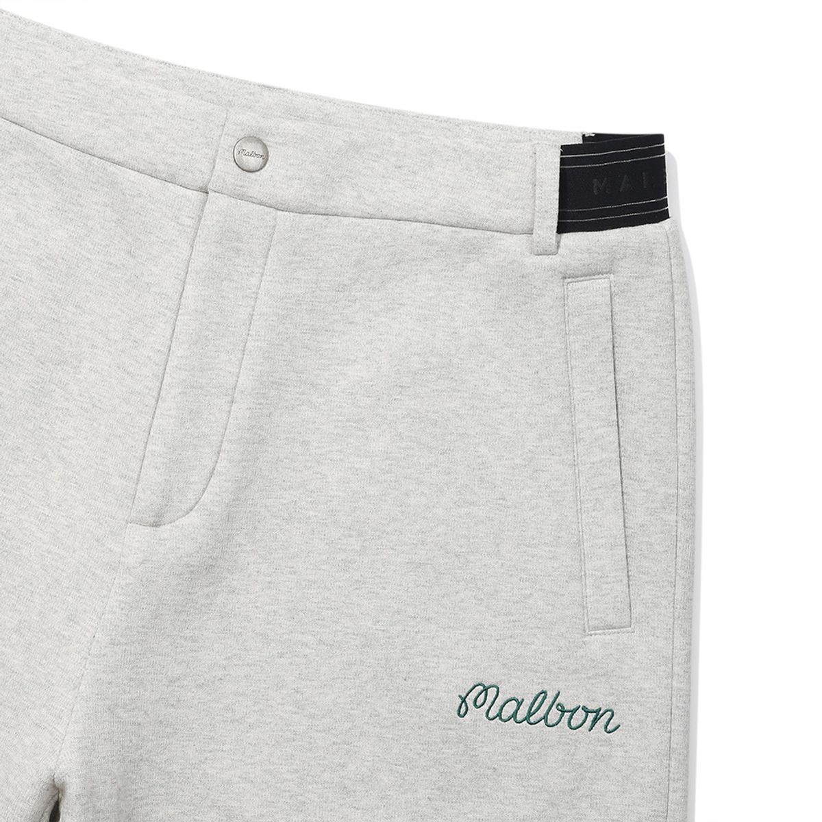 말본 골프(MALBON GOLF) 에어리 일자핏 팬츠 MELANGE GRAY (MAN)