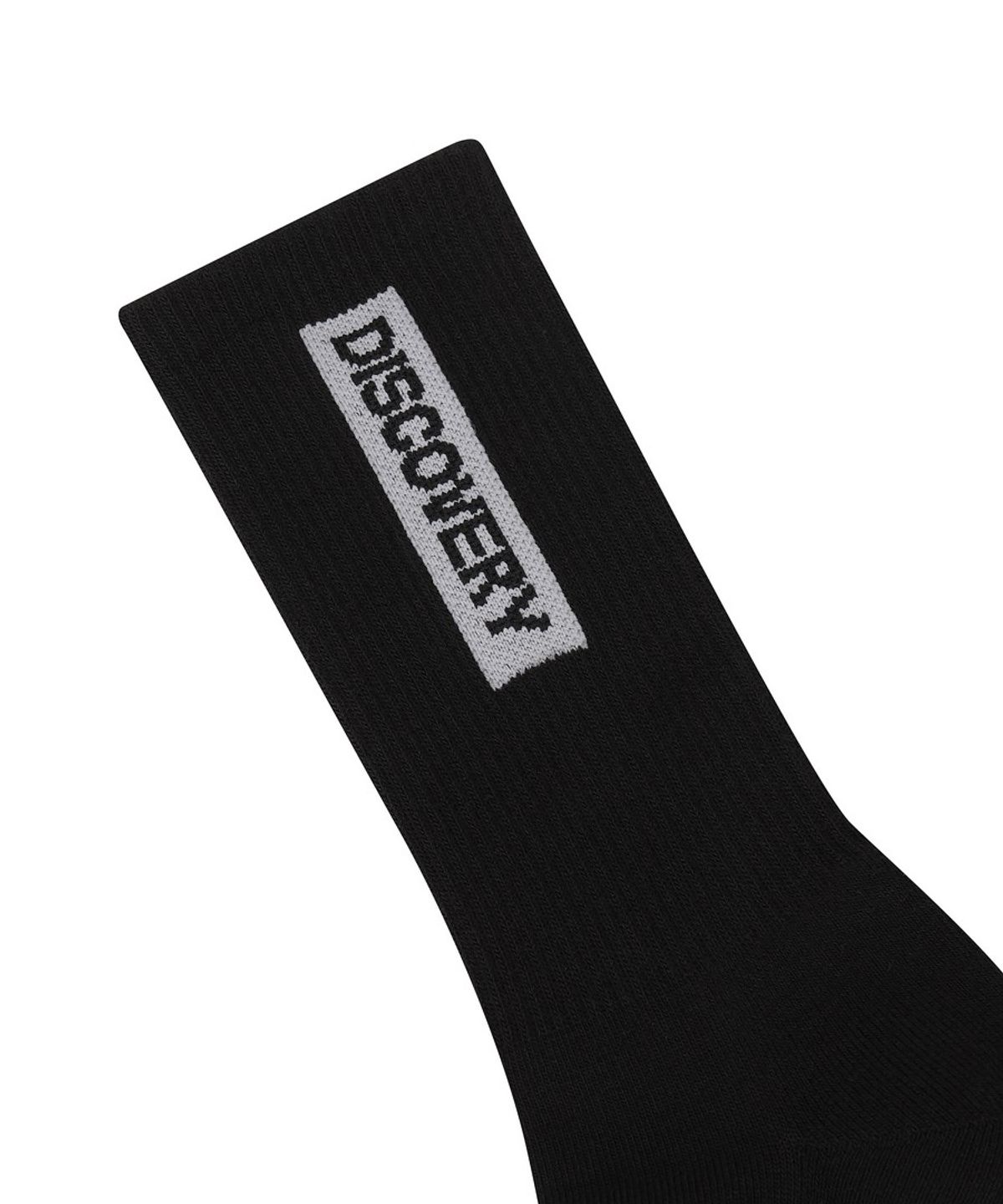 디스커버리 익스페디션(DISCOVERY EXPEDITION) 스퀘어 로고 하이삭스 (BLACK)