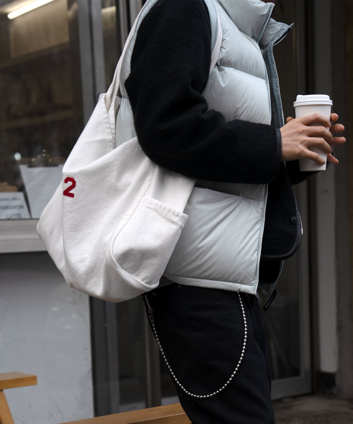 애쓰(AETH) HARD PIECE Mail Bag_Gray
