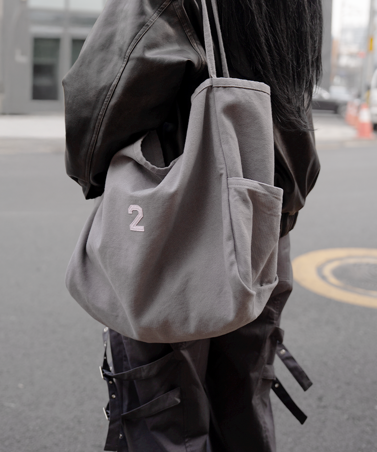 애쓰(AETH) HARD PIECE Mail Bag_Gray