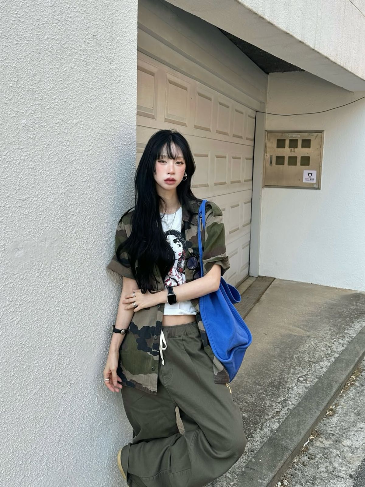 애쓰(AETH) HARD PIECE Mail Bag_Blue