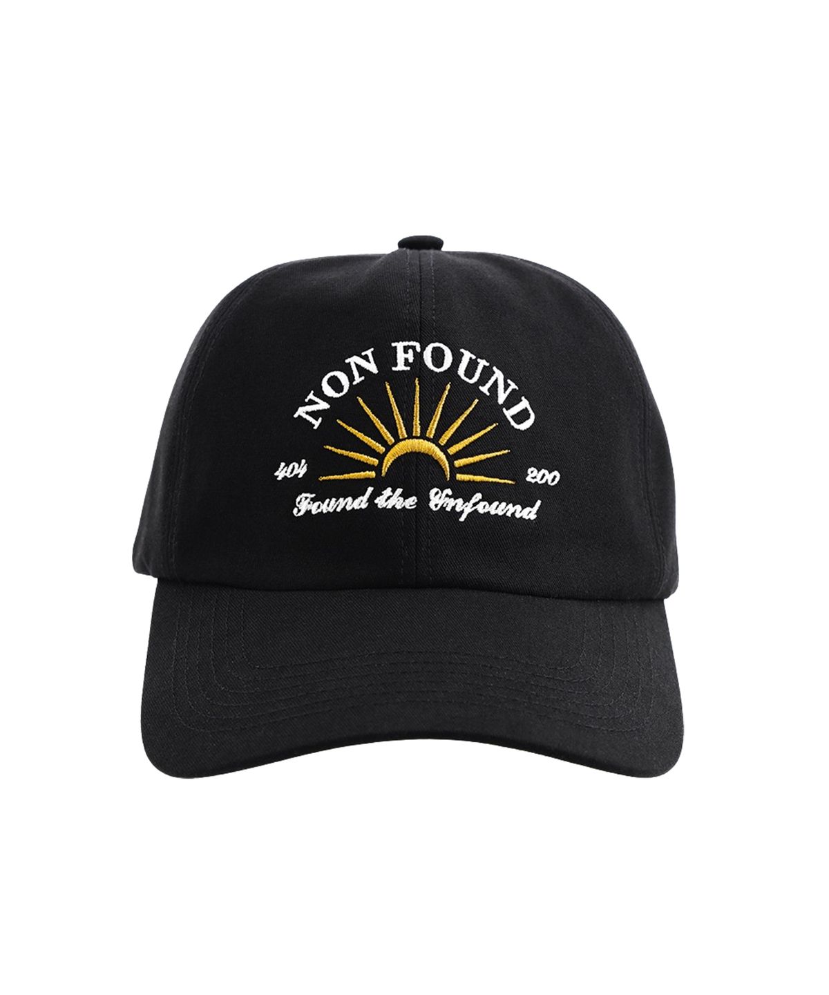 논파운드(NONFOUND) [빅사이즈] 버퍼링 썬 볼캡 [블랙]