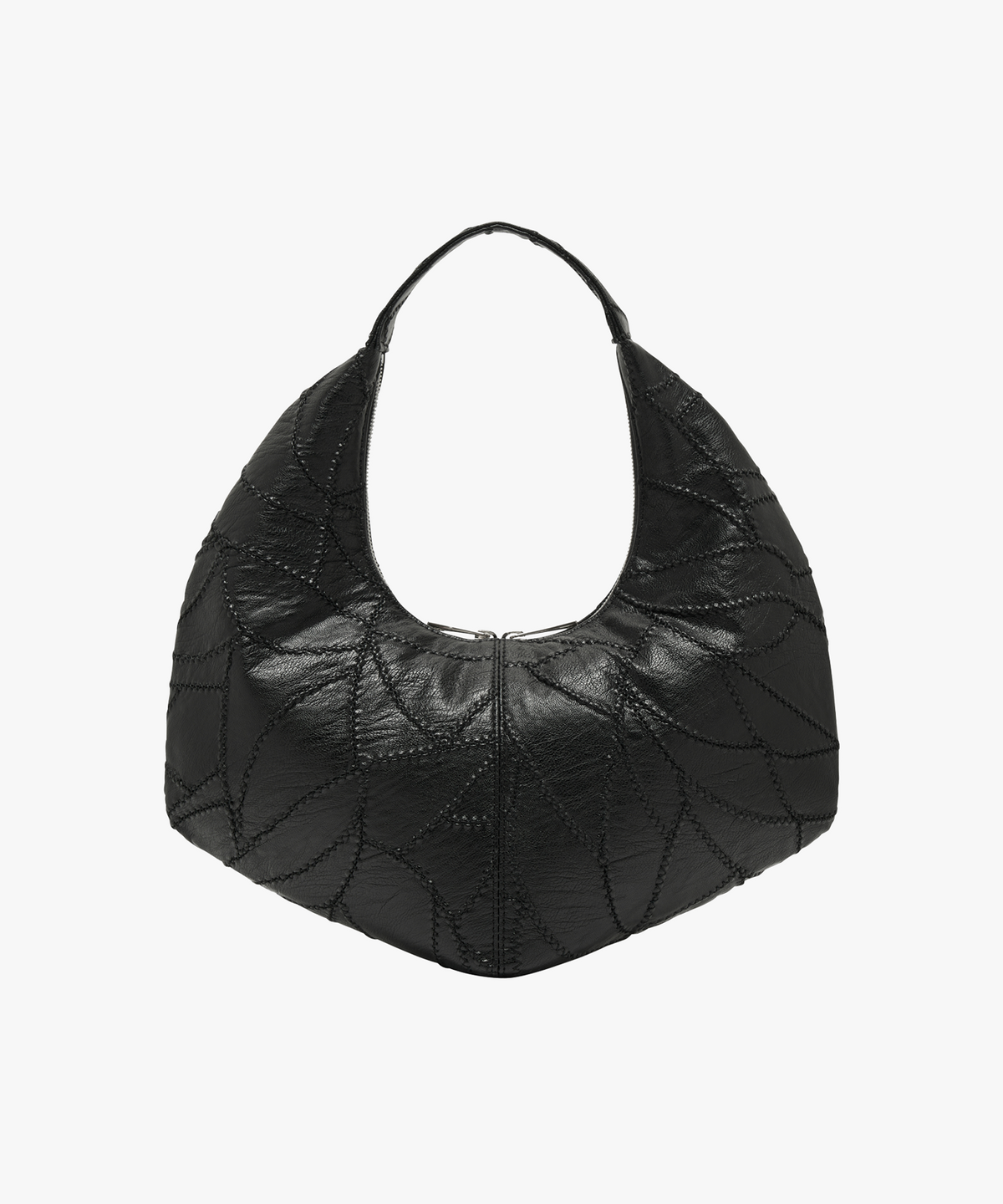 에쏘(ESSO) CRESCENT HOBO BAG IN BLACK