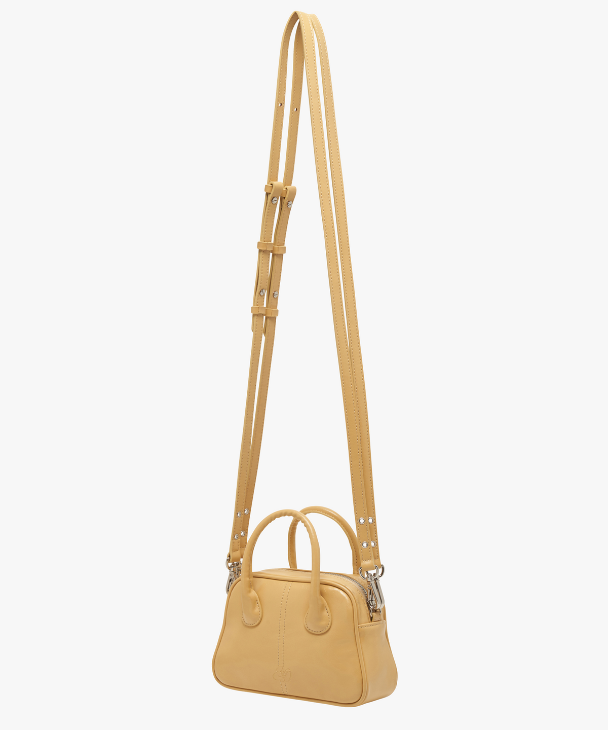 에쏘(ESSO) DOUBLE STRAP TOASTER MINI BAG IN BUTTER