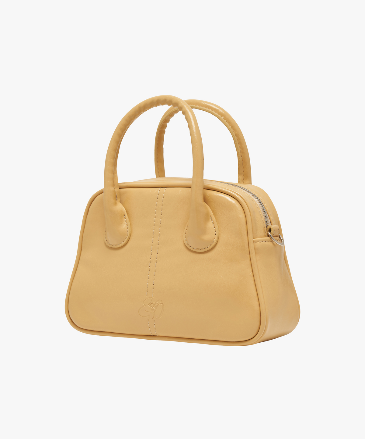 에쏘(ESSO) DOUBLE STRAP TOASTER MINI BAG IN BUTTER