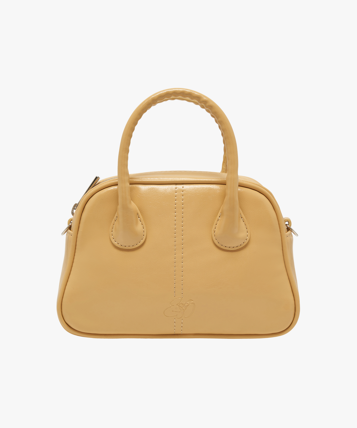에쏘(ESSO) DOUBLE STRAP TOASTER MINI BAG IN BUTTER