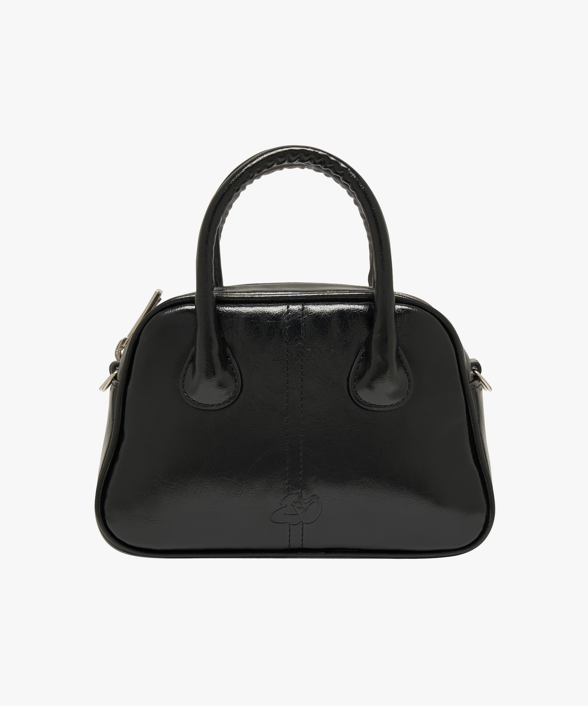 에쏘(ESSO) DOUBLE STRAP TOASTER MINI BAG IN BLACK