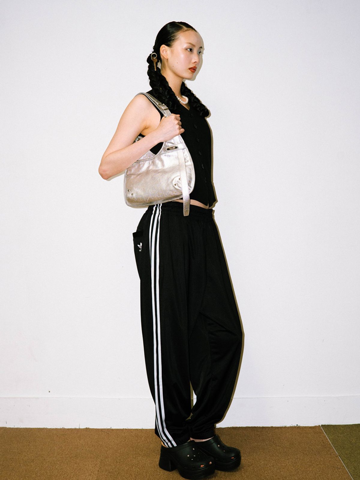 데뷔옹(DEBBYOUNG) KITTY BAG [SILVER]