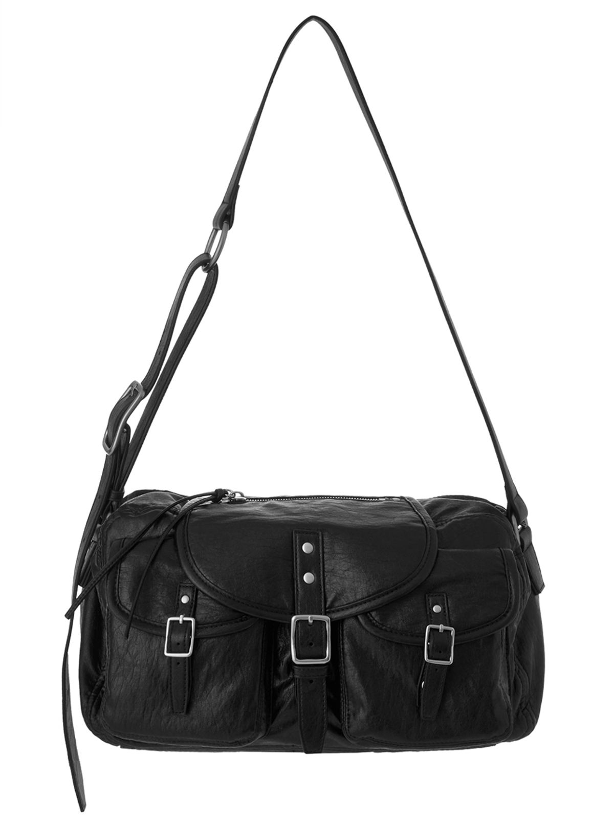데뷔옹(DEBBYOUNG) BIKER BAG [BLACK]