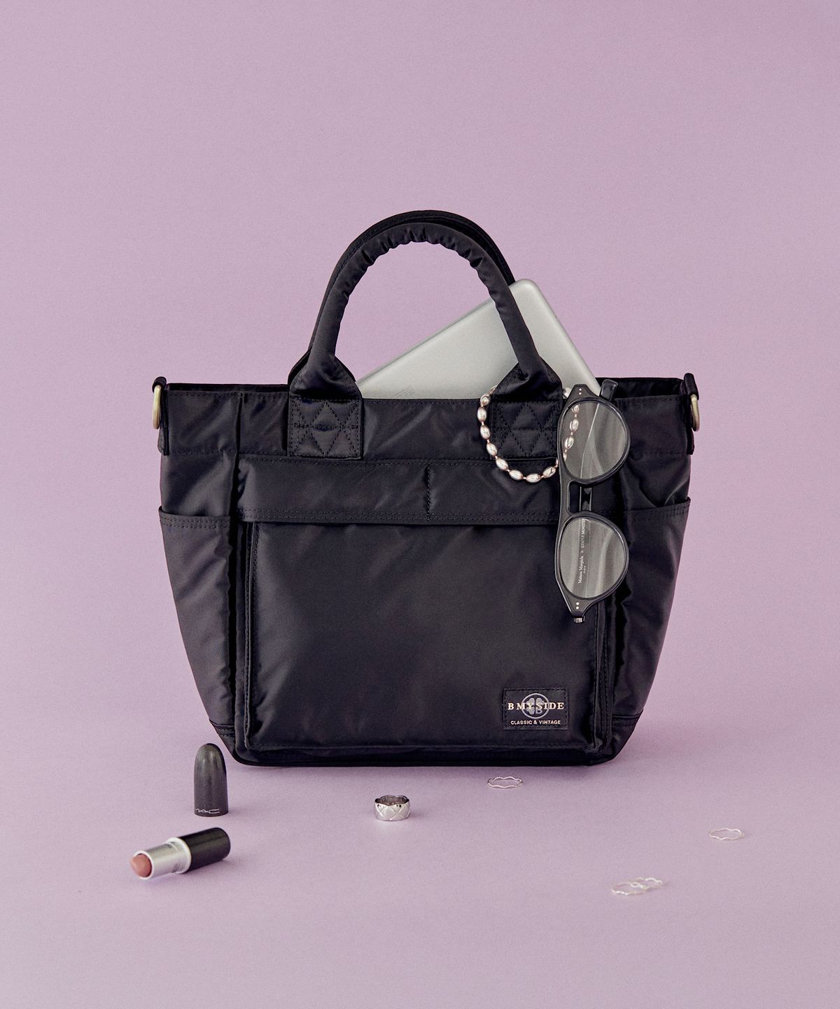 비마이사이드(BMYSIDE) 다이아백 Dia Bag (Texture Black)
