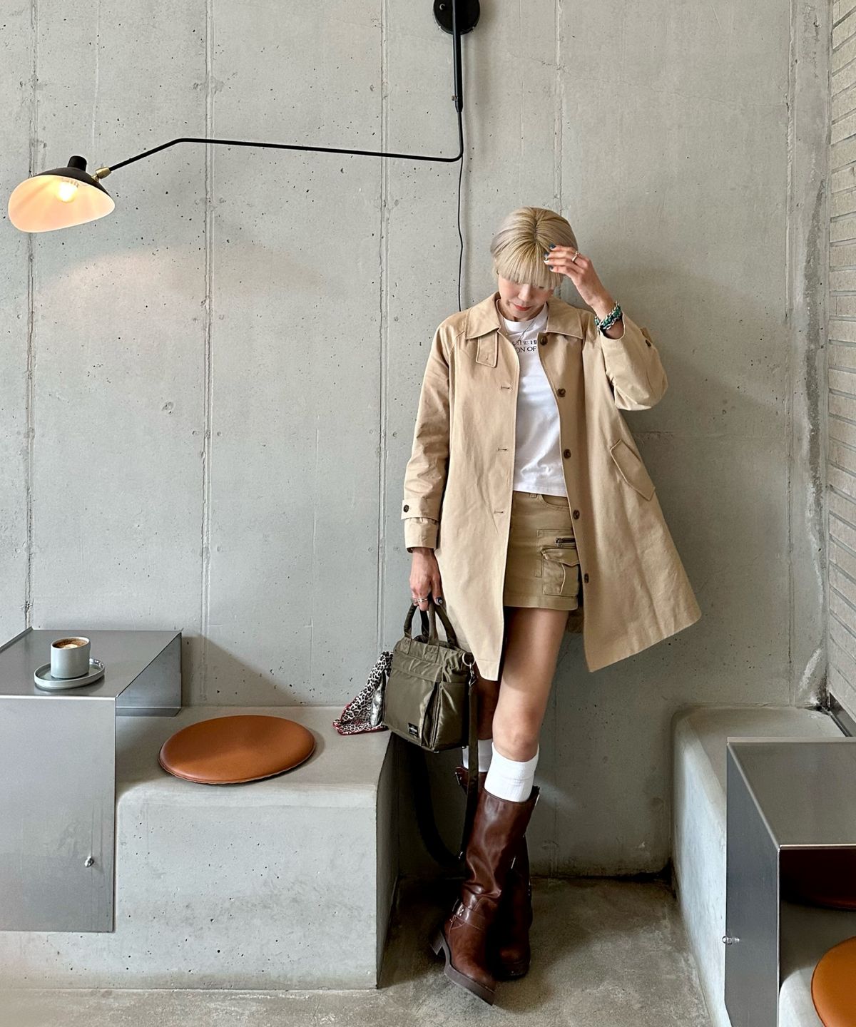 비마이사이드(BMYSIDE) 다이아백 Dia Bag (Mocha Brown)