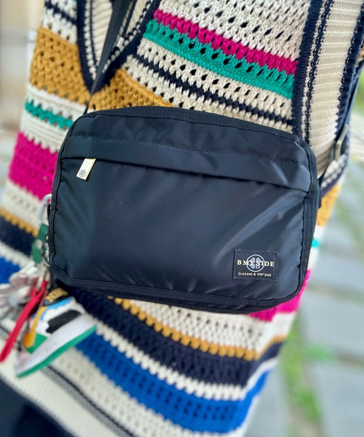 비마이사이드(BMYSIDE) 마카이백 Makai Bag (Texture Black)