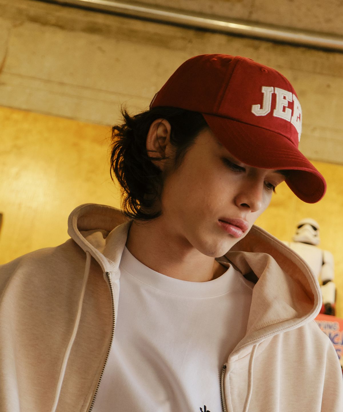 지프(JEEP) 아치 JEEP 빅로고 볼캡 (JR5GCU198BG)