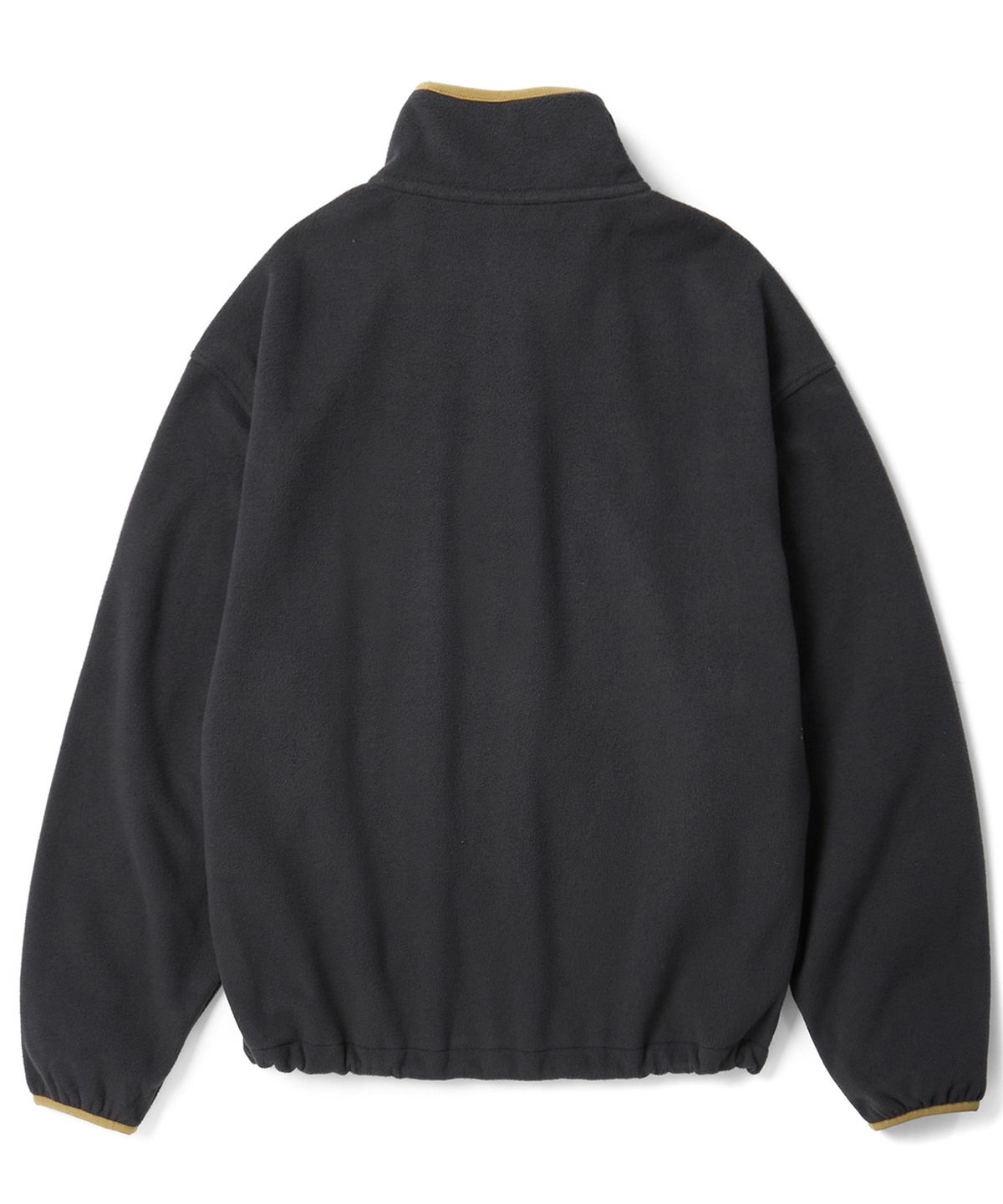 쿨트(KULTE) S-SCRIPT LOGO FLEECE HALF ZIP CREWNECK_GREY