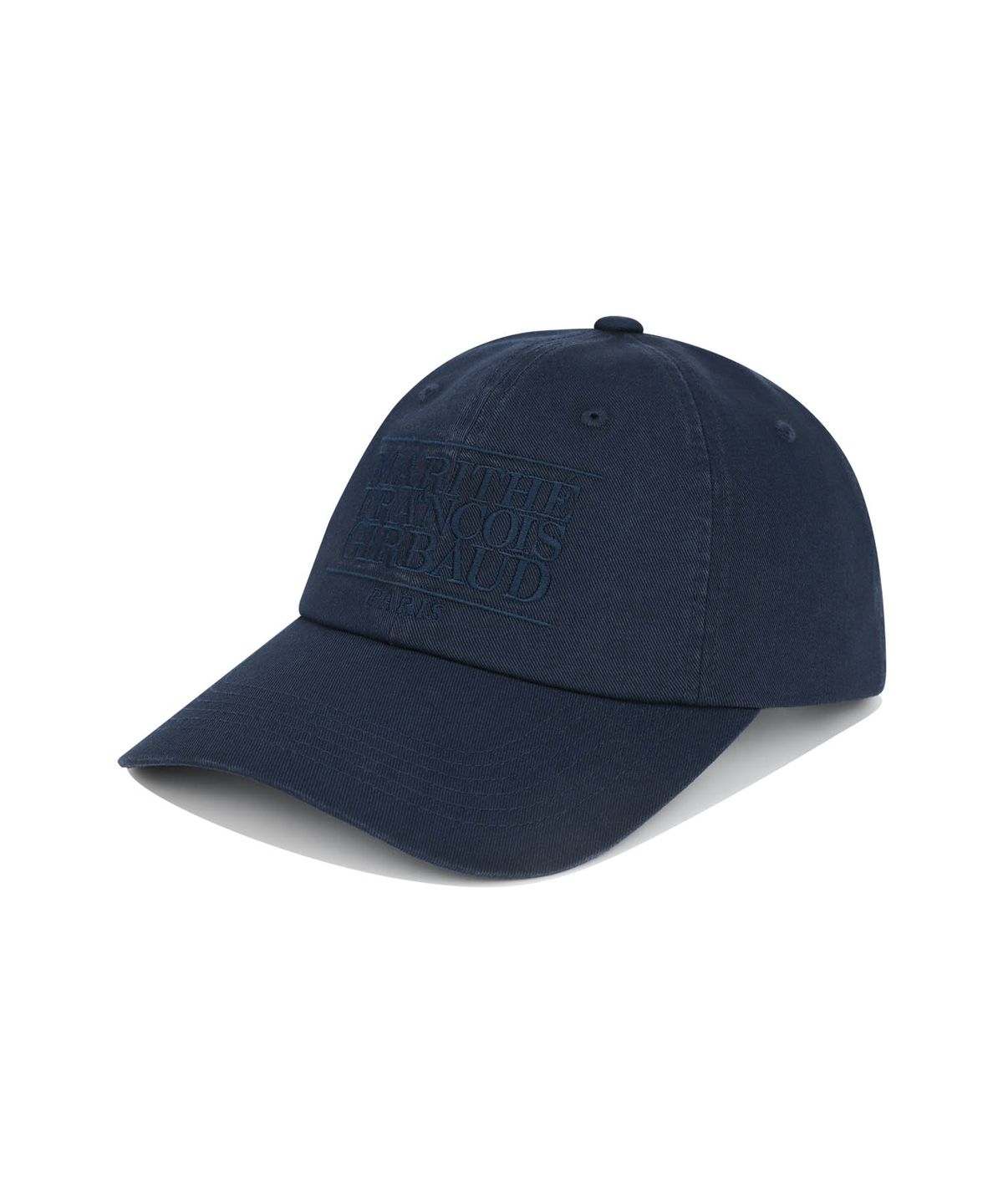 마리떼 프랑소와 저버(MARITHÉ + FRANҪOIS GIRBAUD) CLASSIC LOGO COVERED CAP navy