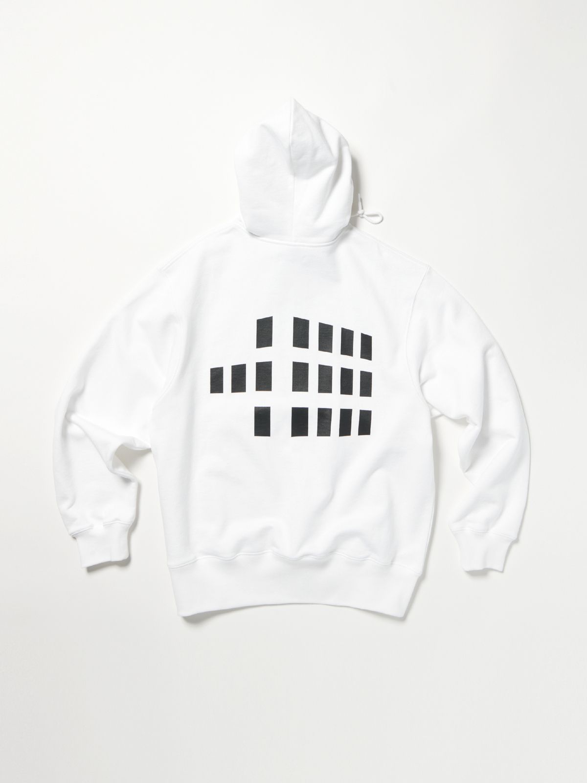 씨씨씨에스(CCCS) WHITE WINDOW HOODED SWEATSHIRT