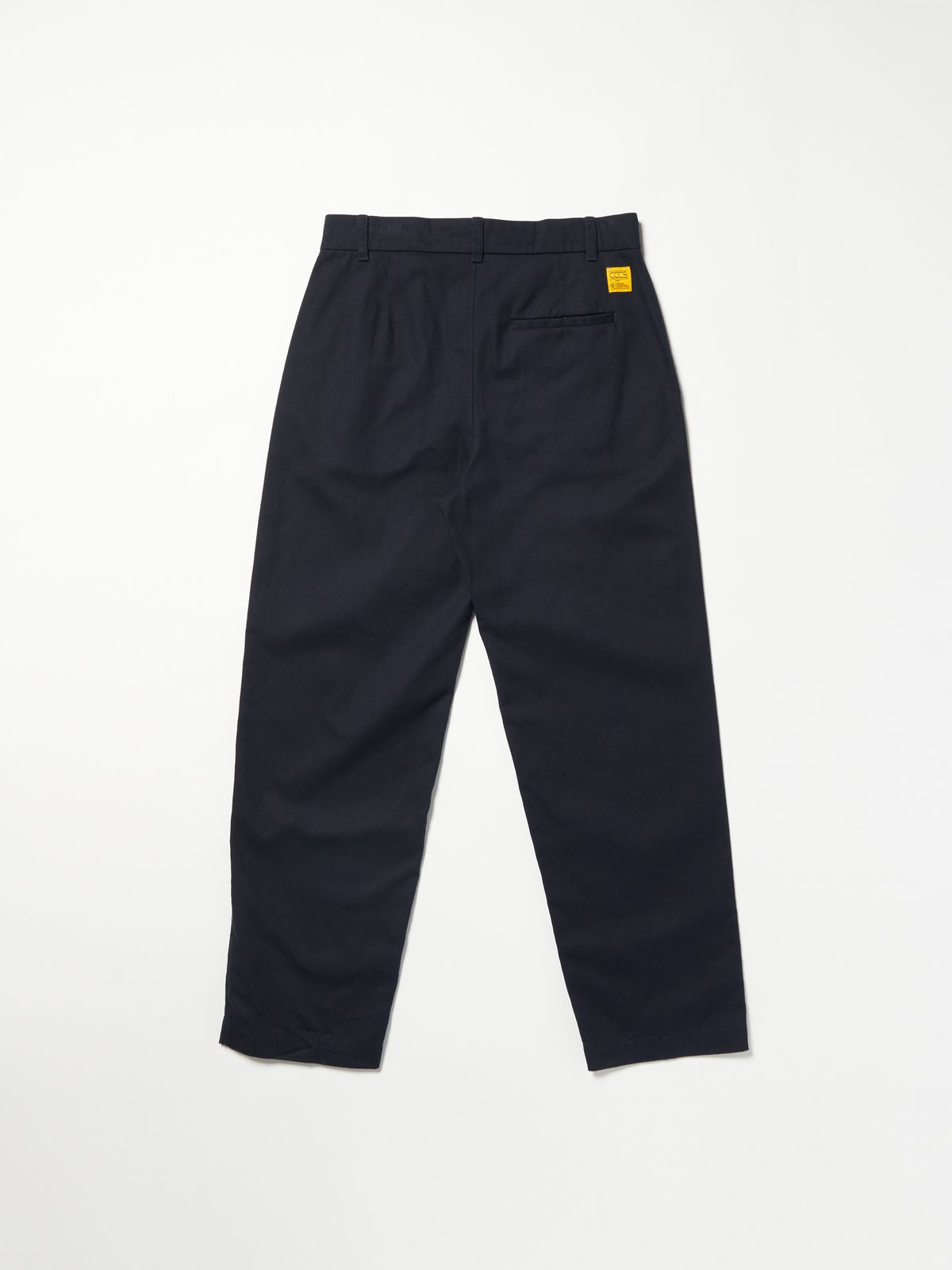 씨씨씨에스(CCCS) NAVY RELAXED COTTON TROUSERS
