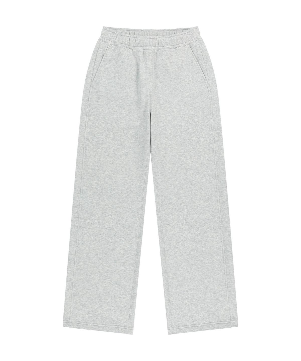 마리떼 프랑소와 저버(MARITHÉ + FRANҪOIS GIRBAUD) STITCH WIDE SWEAT PANTS light heather gray