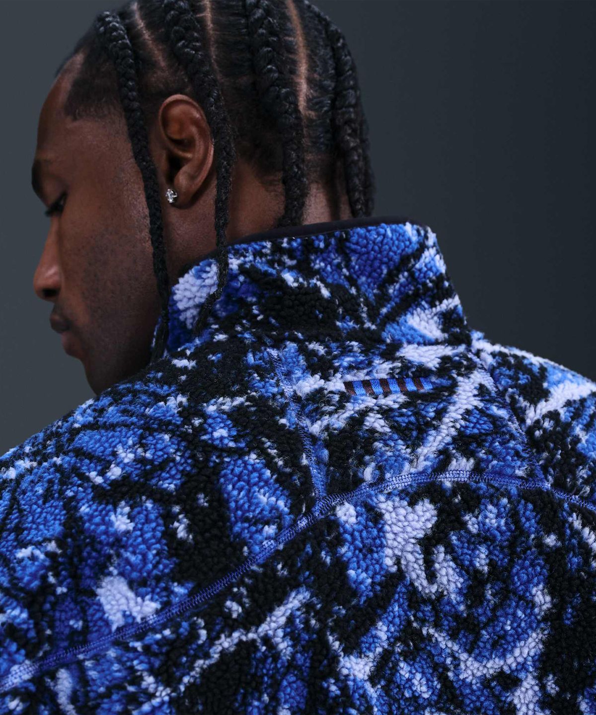 나이키(NIKE) 인터 밀란 캔웰 글레이셔 SE ACG 써마 핏 ADV 축구 재킷 M - 화이트:하이퍼 블루:세이프티 오렌지:화이트 / IB3846-100
