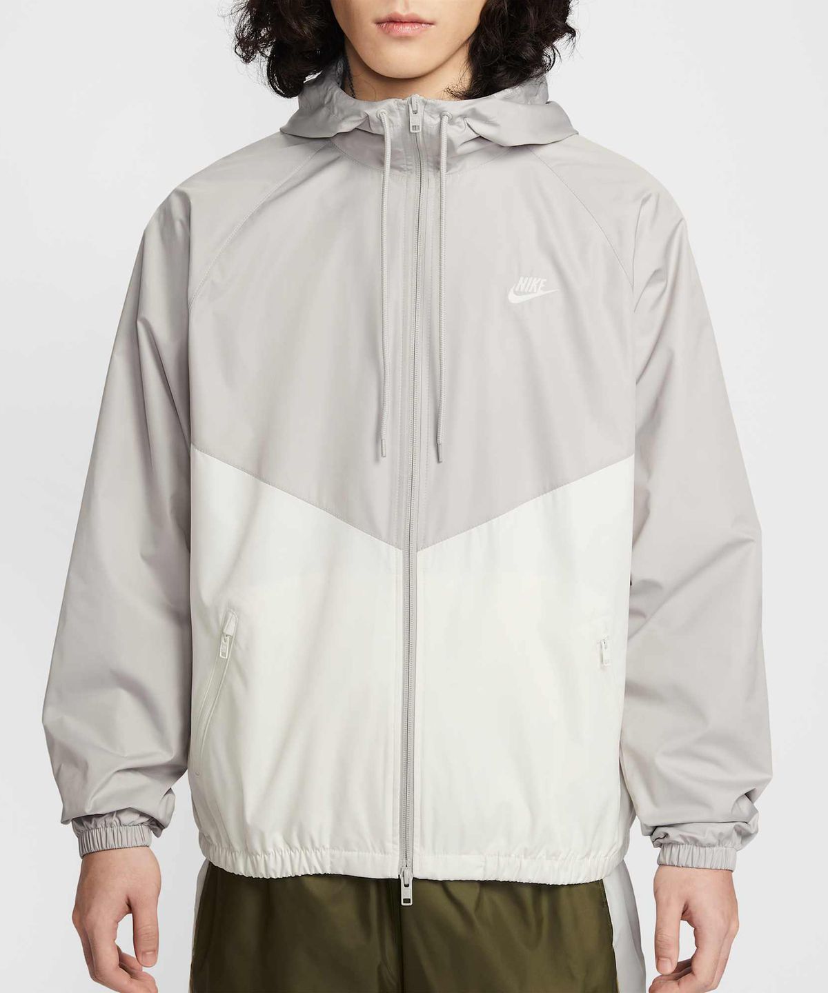 나이키(NIKE) 윈드러너 라인드 재킷 M - 라이트 아이언 오어:세일 / HV8370-012