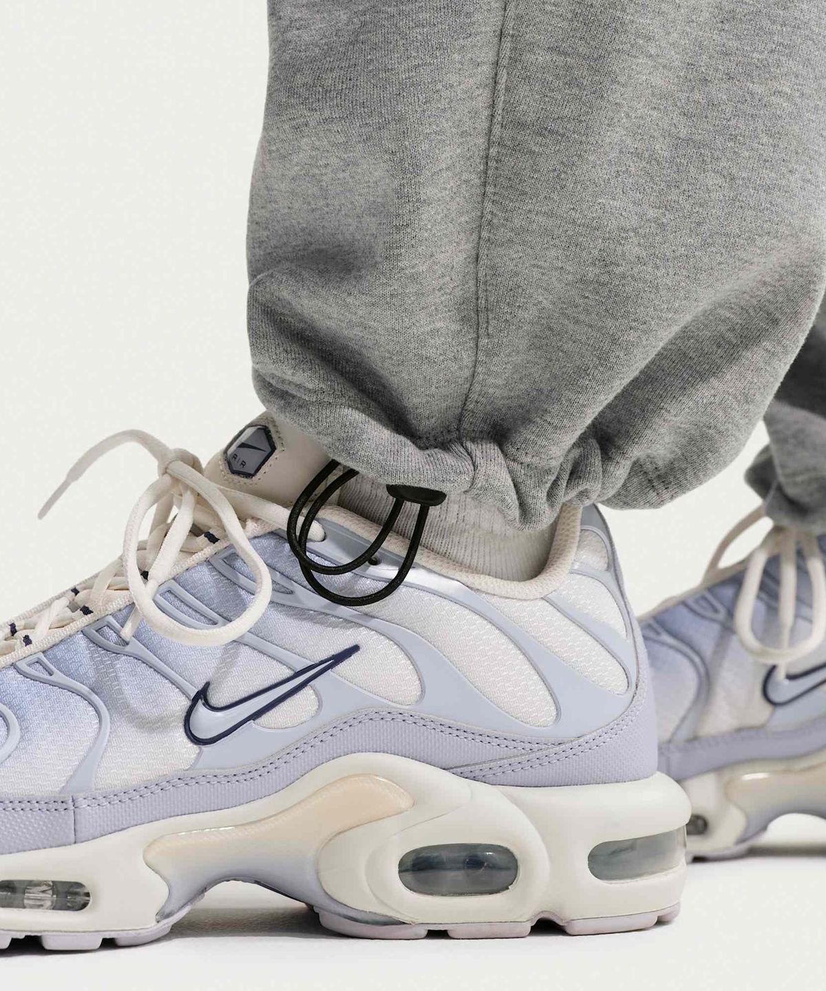 나이키(NIKE) 스포츠웨어 클럽 오버사이즈 프렌치 테리 팬츠 M - 다크 그레이 헤더:라이트 스모크 그레이:화이트 / IF0722-063