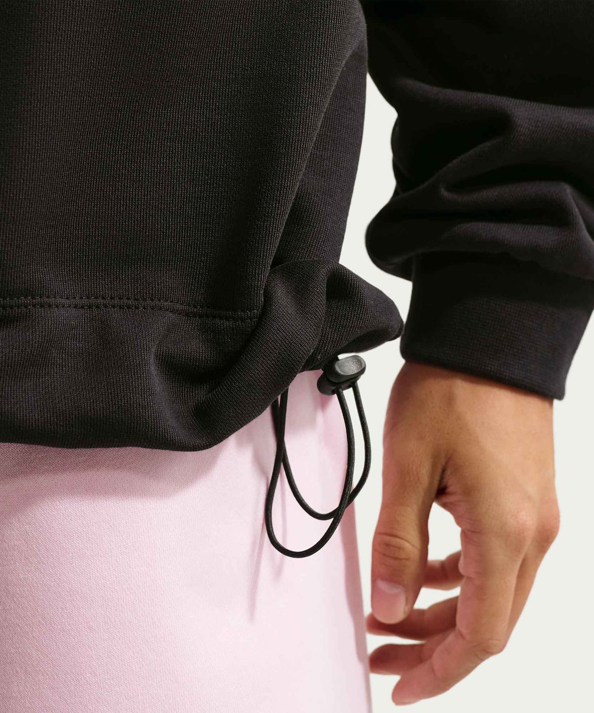 나이키(NIKE) 스포츠웨어 클럽 오버사이즈 프렌치 테리 크루넥 스웻셔츠 M - 블랙:화이트 / IF0748-010