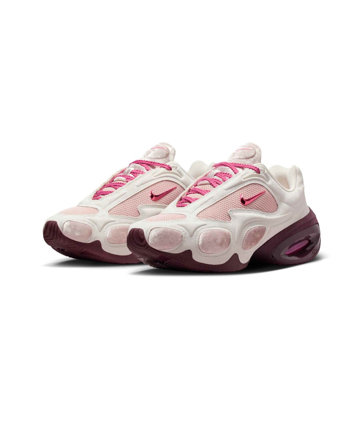 나이키(NIKE) 에어 맥스 뮤즈 SE W - 실트 레드:버건디 크러시:세일:피어니 / IQ1152-666