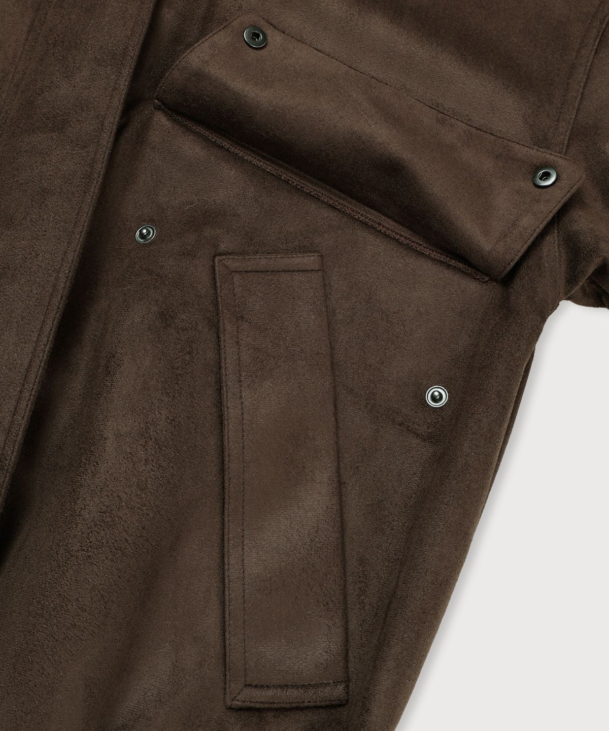 뮤제(MUSEE) FINALE Suede Bomber Jacket_Brown