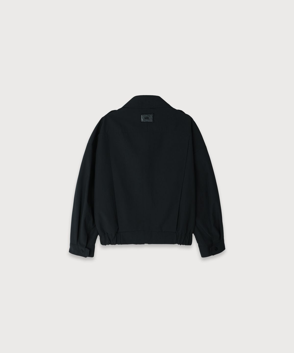 뮤제(MUSEE) MADRID Oversize Nylon Jacket_Black