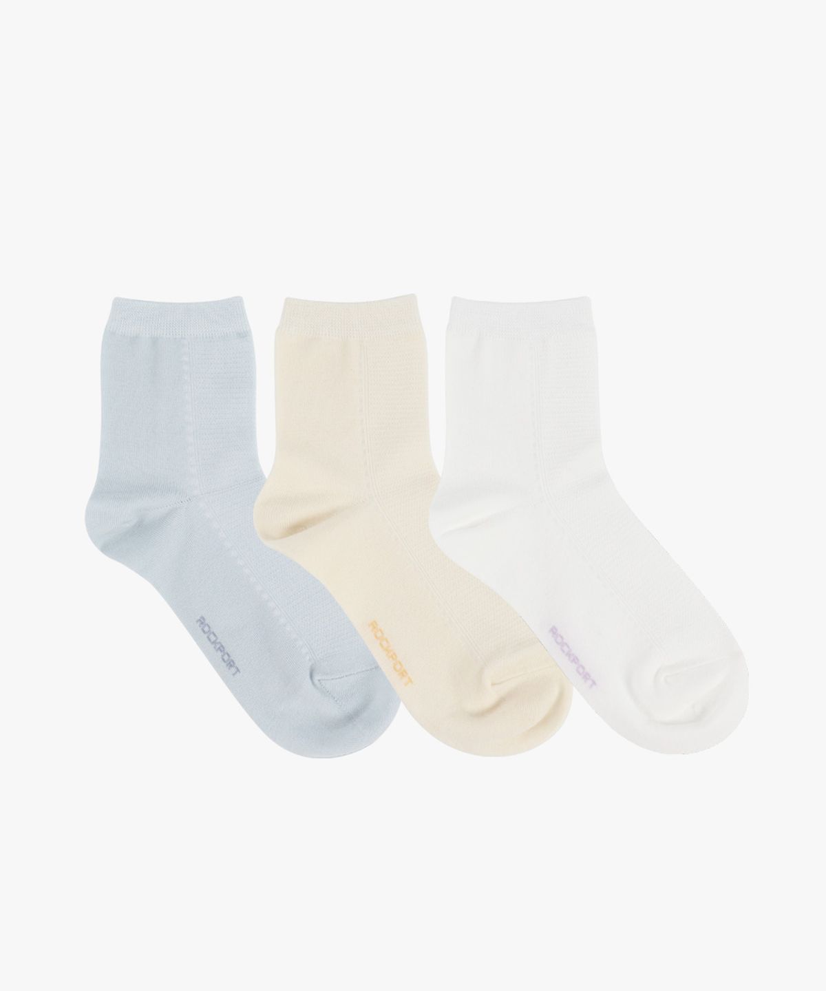 락포트 양말(ROCKPORTSOCKS) ROCKPORT 락포트 발등 메쉬 중목 양말 3팩(PACK)