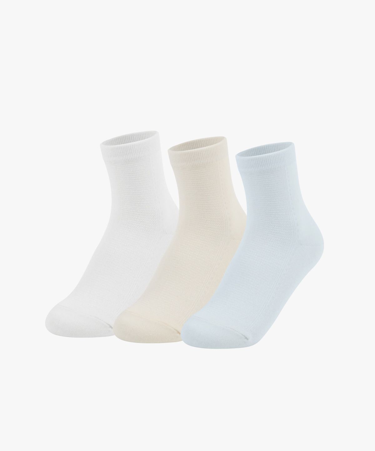 락포트 양말(ROCKPORTSOCKS) ROCKPORT 락포트 발등 메쉬 중목 양말 3팩(PACK)