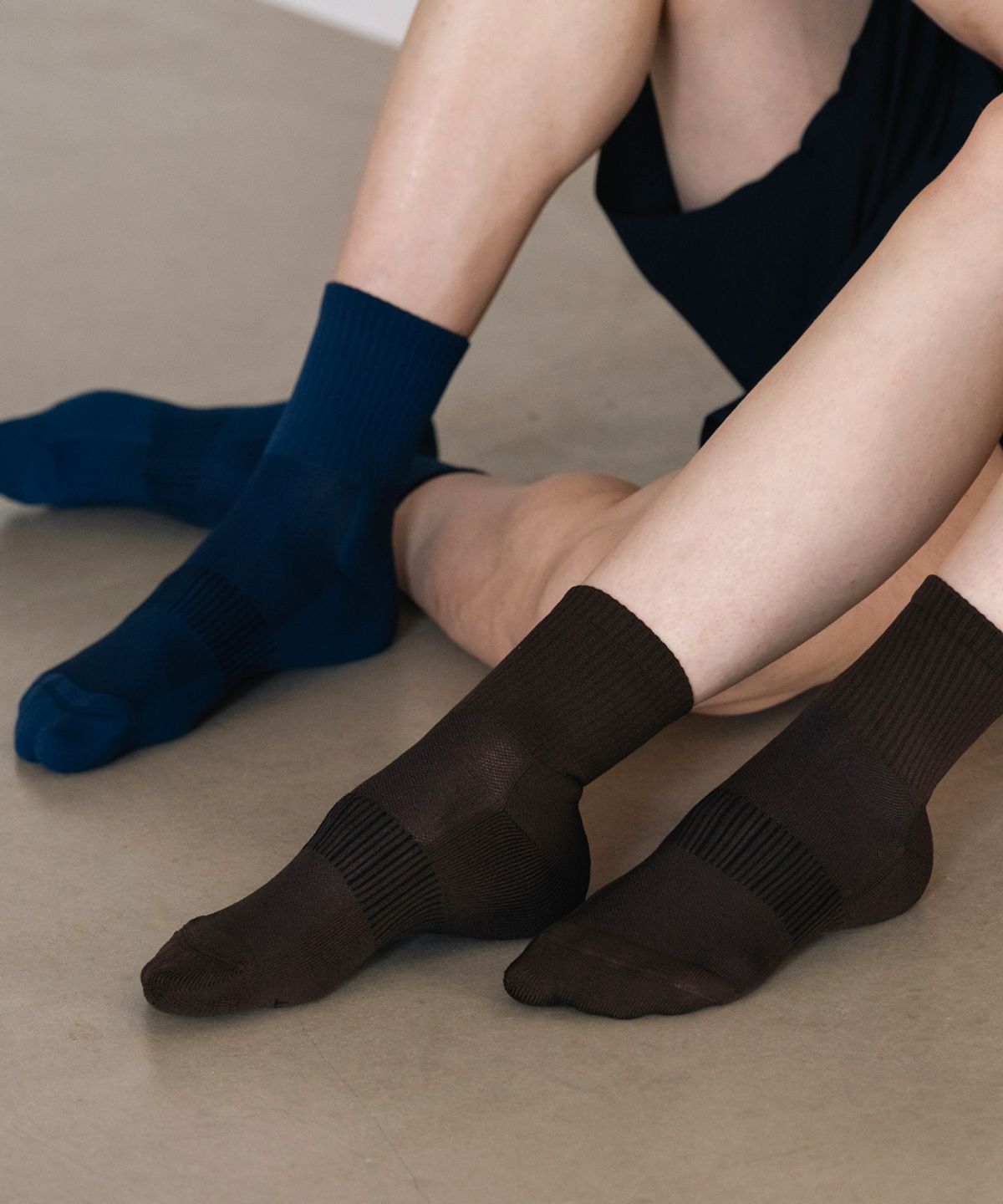락포트 양말(ROCKPORTSOCKS) ROCKPORT 락포트 데일리 러닝 미드크루 4팩(PACK)
