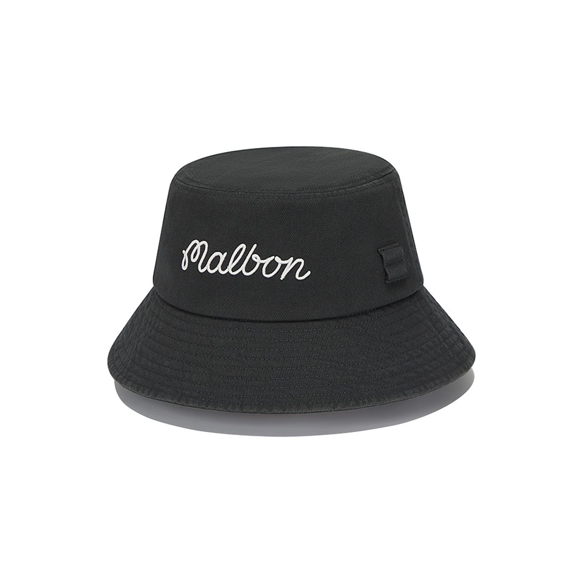 말본 골프(MALBON GOLF) 베이직 레터링 버킷햇 DARK GRAY