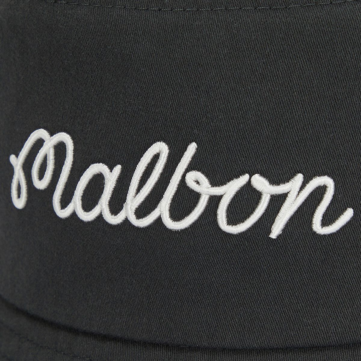 말본 골프(MALBON GOLF) 베이직 레터링 버킷햇 DARK GRAY