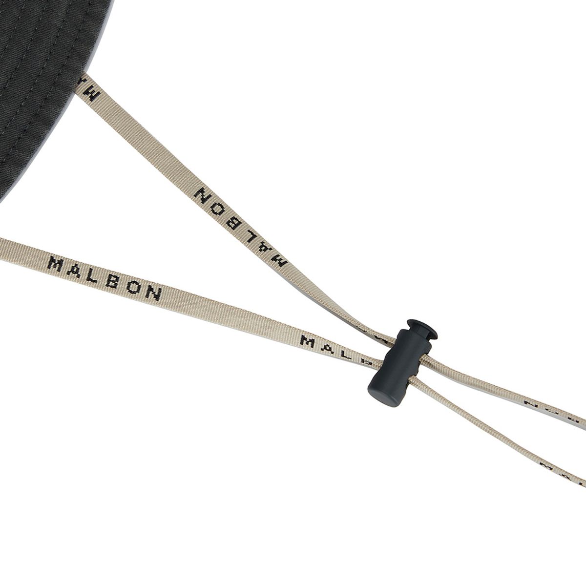 말본 골프(MALBON GOLF) 베이직 레터링 버킷햇 DARK GRAY