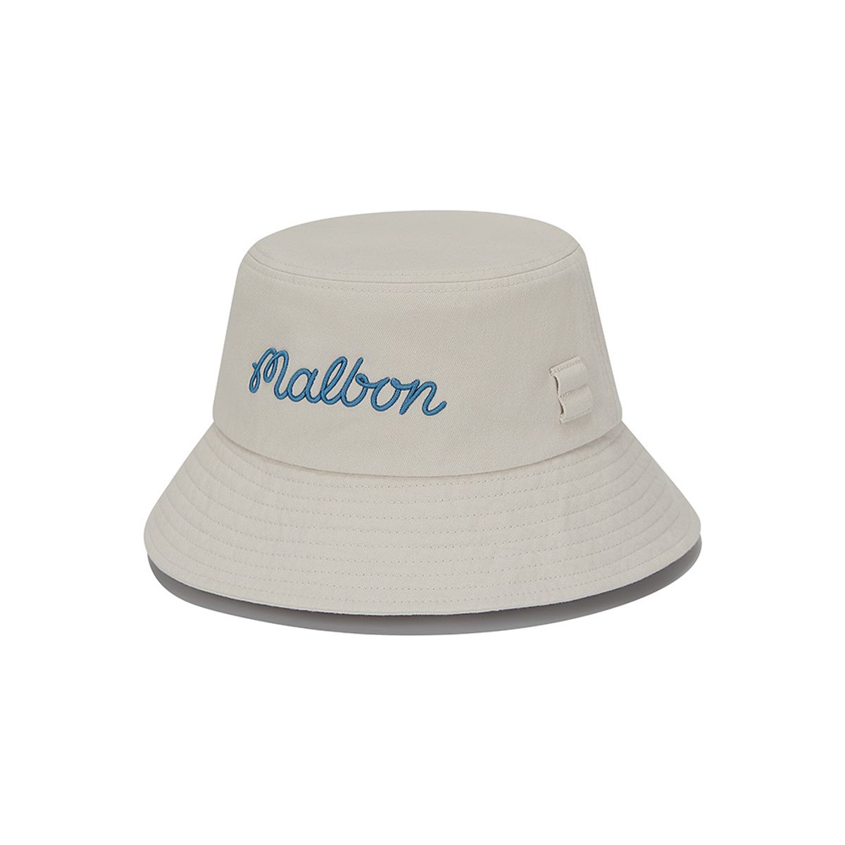 말본 골프(MALBON GOLF) 베이직 레터링 버킷햇 LIGHT GRAY