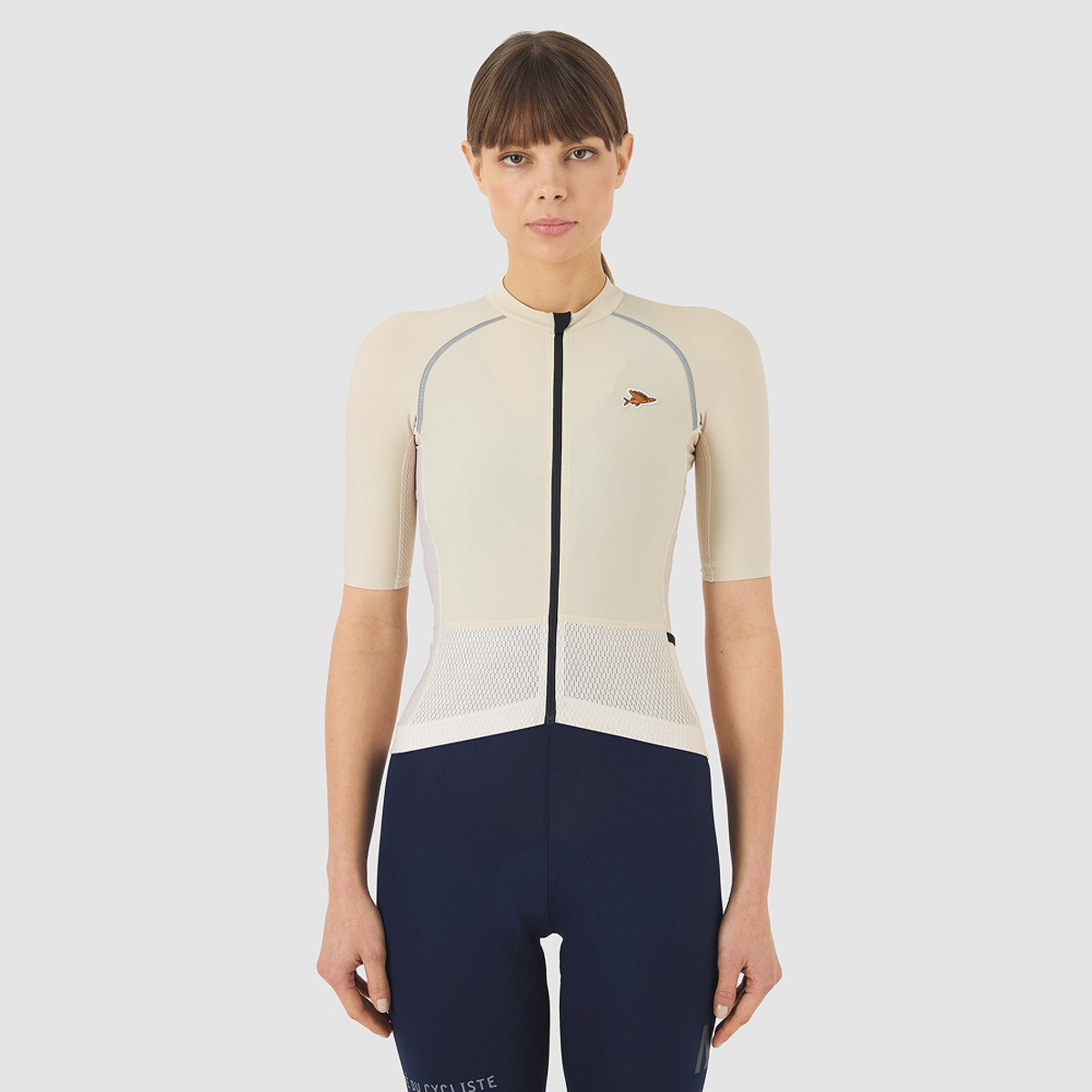 카페 드 사이클리스트(CAFE DU CYCLISTE) 마그다 아닥스 반팔 져지 쵸크 여성