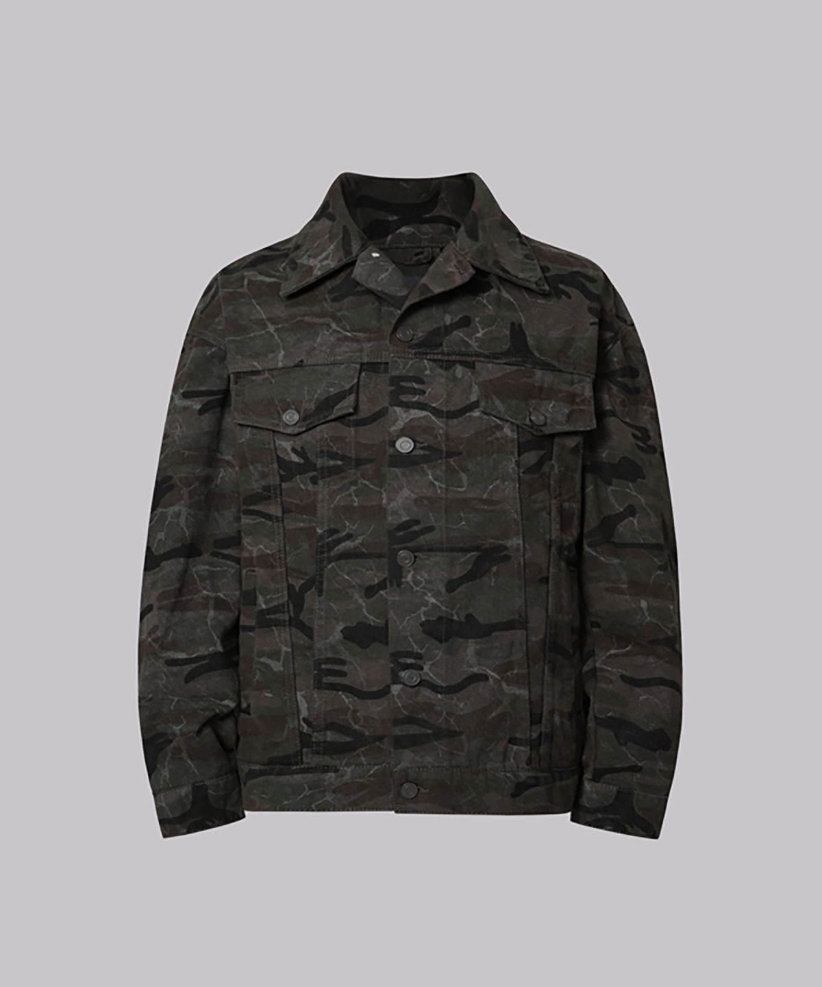 코너블레스(CORNERBLESS) TIGER EMBRO DARK CAMO JACKET