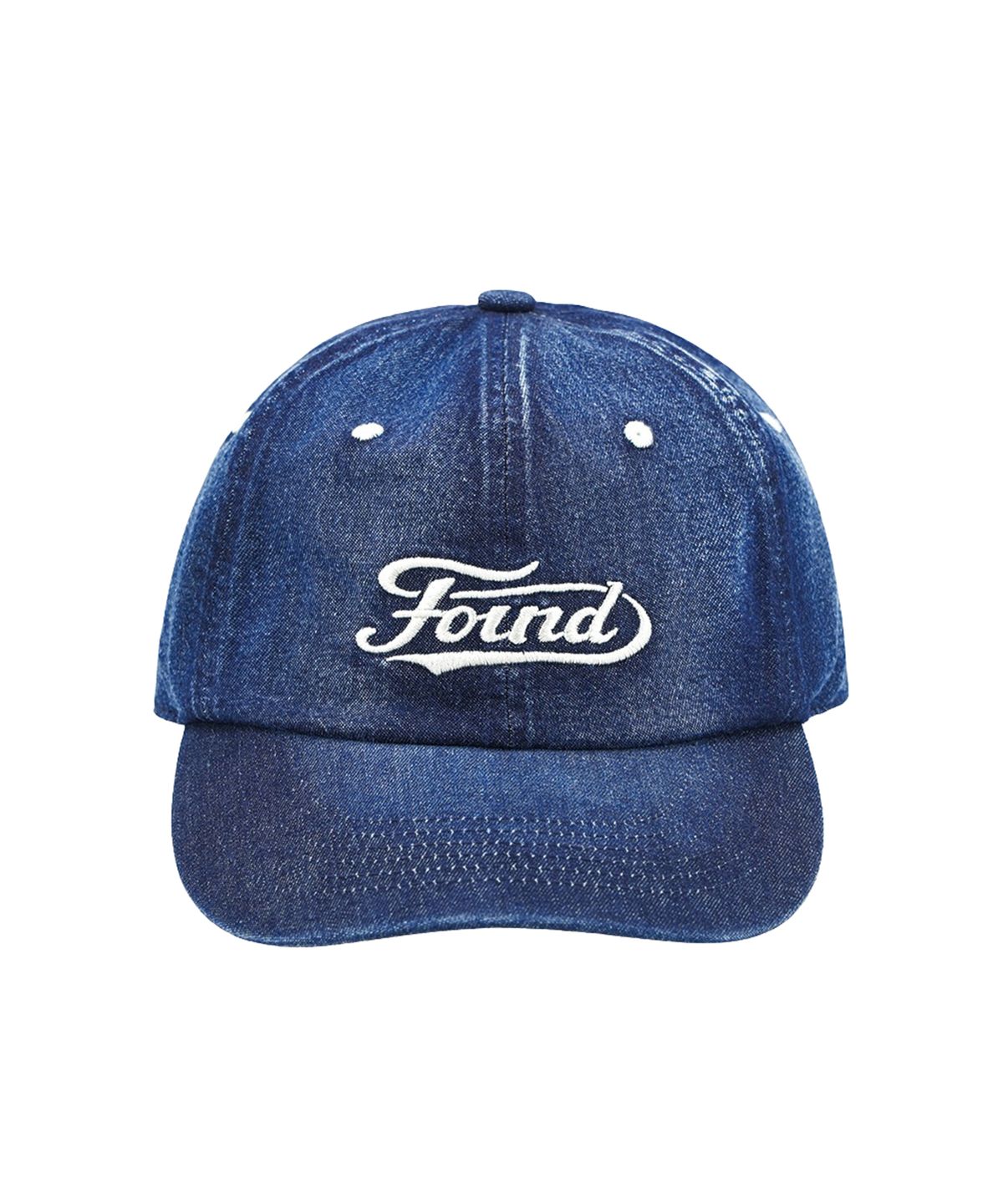 논파운드(NONFOUND) 파운드 데님 볼캡 [워시드 블루]